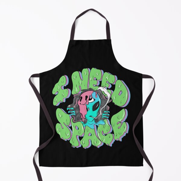Item preview, "I Need Space" Psychedelic Alien designed and sold by FlawlessSeams.
