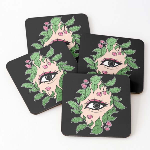 Item preview, Eye Framed by Leaves and Blossoms designed and sold by ObsidianDaz.