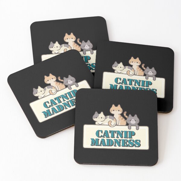 Item preview, Catnip madness  designed and sold by WilhelminaFaulk.