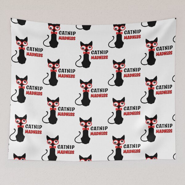 Item preview, Catnip Madness Cute Cat designed and sold by WilhelminaFaulk.
