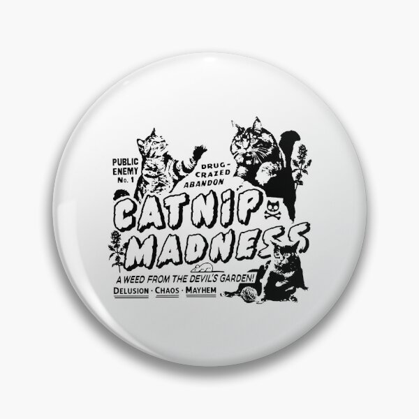 Item preview, Catnip Madness Cute Cat Premium designed and sold by WilhelminaFaulk.