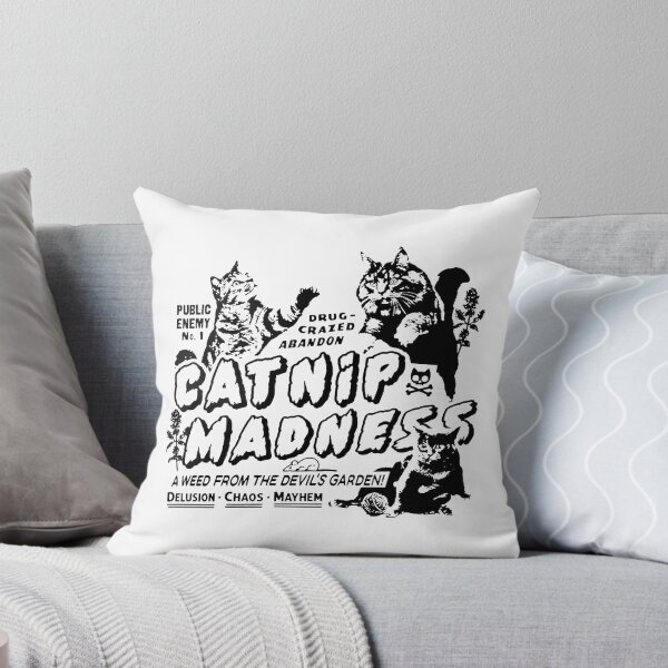 Item preview, Catnip Madness Cute Cat Premium designed and sold by WilhelminaFaulk.