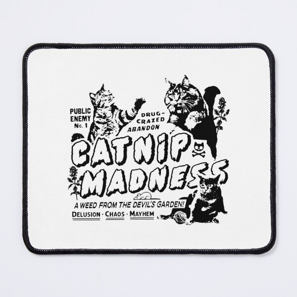 Item preview, Catnip Madness Cute Cat Premium designed and sold by WilhelminaFaulk.