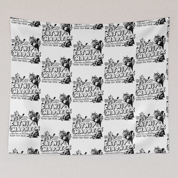 Item preview, Catnip Madness Cute Cat Premium designed and sold by WilhelminaFaulk.