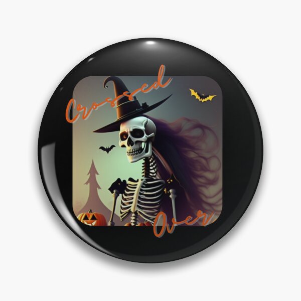 Item preview, Crossed Over Heavy Metal Skeleton designed and sold by steph5477.