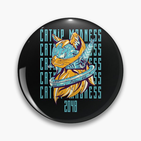 Item preview, Catnip Madness CyberPunk 2048 Edition  Cat  Futuristic designed and sold by WilhelminaFaulk.