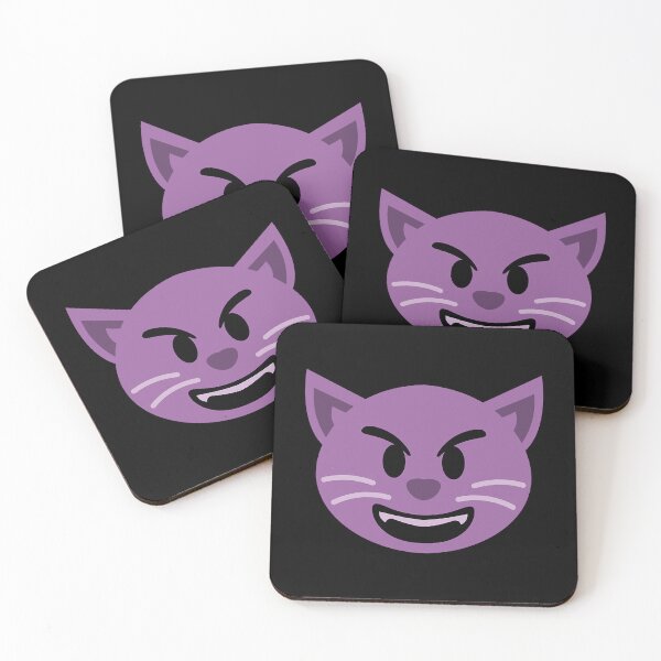 Item preview, Catnip madness devil cat emoji designed and sold by WilhelminaFaulk.