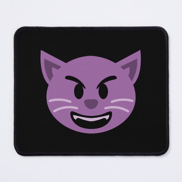 Item preview, Catnip madness devil cat emoji designed and sold by WilhelminaFaulk.