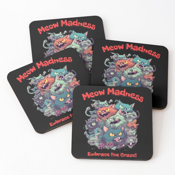Item preview, Catnip Madness T-shirt, Meow Madness Embrace The Craze!, Funny designed and sold by WilhelminaFaulk.