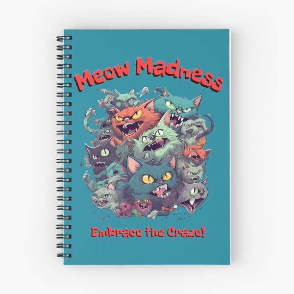 Item preview, Catnip Madness T-shirt, Meow Madness Embrace The Craze!, Funny designed and sold by WilhelminaFaulk.