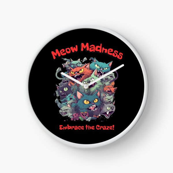 Item preview, Catnip Madness T-shirt, Meow Madness Embrace The Craze!, Funny designed and sold by WilhelminaFaulk.