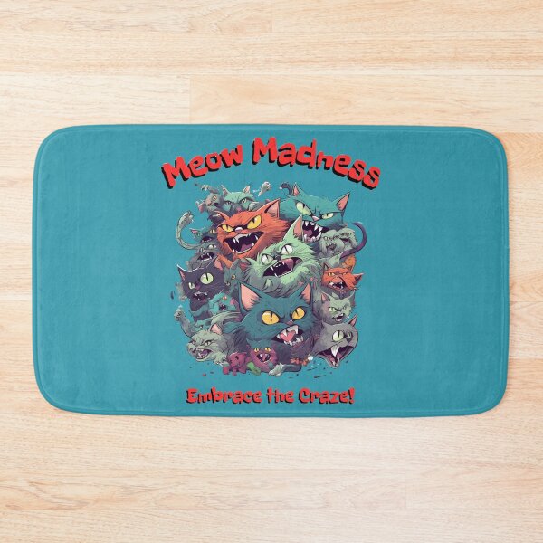 Item preview, Catnip Madness T-shirt, Meow Madness Embrace The Craze!, Funny designed and sold by WilhelminaFaulk.
