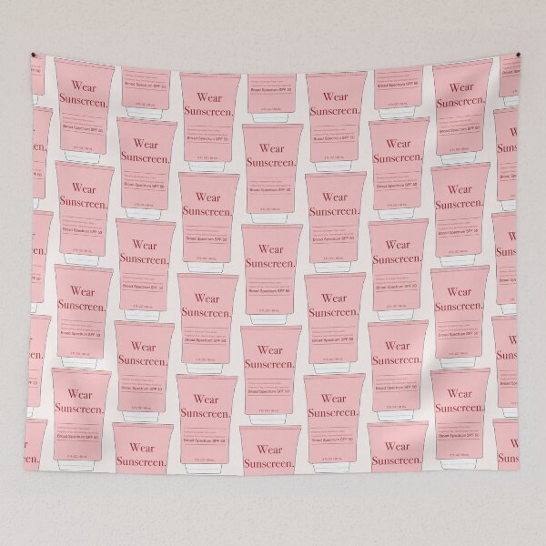 Item preview, Wear Sunscreen. designed and sold by peachesandfizz.