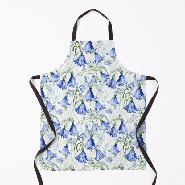 Artikelvorschau, Bluebell nahtloses Musterdesign entworfen und verkauft von CaledoniArt.