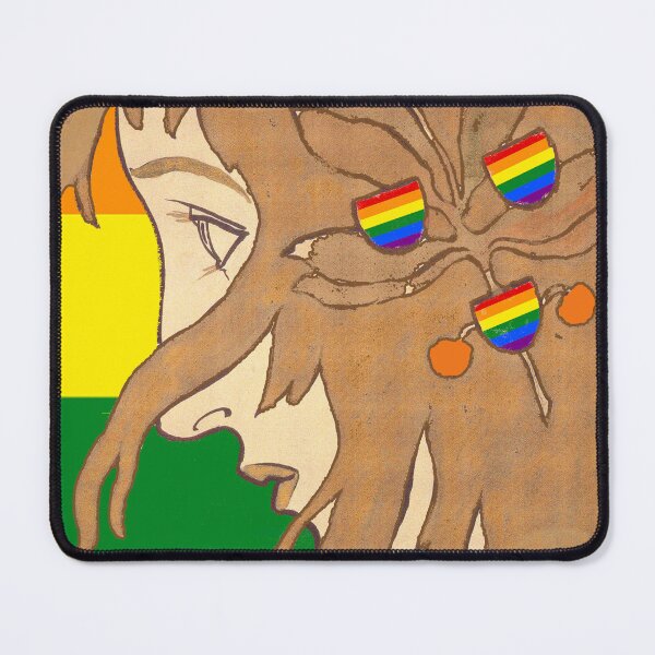 Item preview, Portrait of a (LGBTQIA+) girl, by Koloman Moser.(1897). Derivative work by Mindthecherry designed and sold by MINDTHECHERRY.