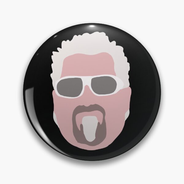 Item preview, Guy Fieri Simple Silhouette Head Design designed and sold by keatondavi-es.