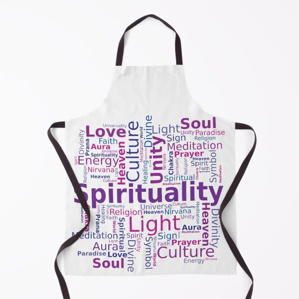 Item preview, Spirituality Word Cloud Tags letters in Pink / Violet Colors designed and sold by InfinityDsigns.