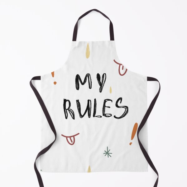 Item preview, My rules motivation phrase funny simple sketch designed and sold by Yana Mustafina | Boho Soulful Designs.