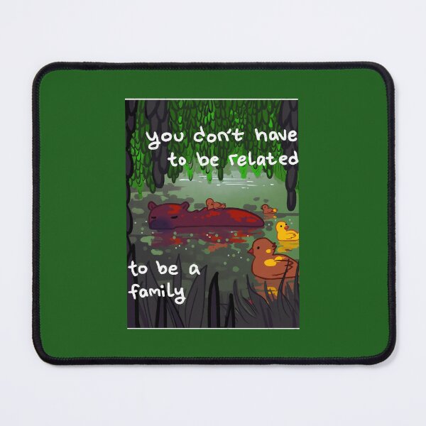 Item preview, Capybara Ducky Family Coasters (Set of 4) designed and sold by smefdkbd10.