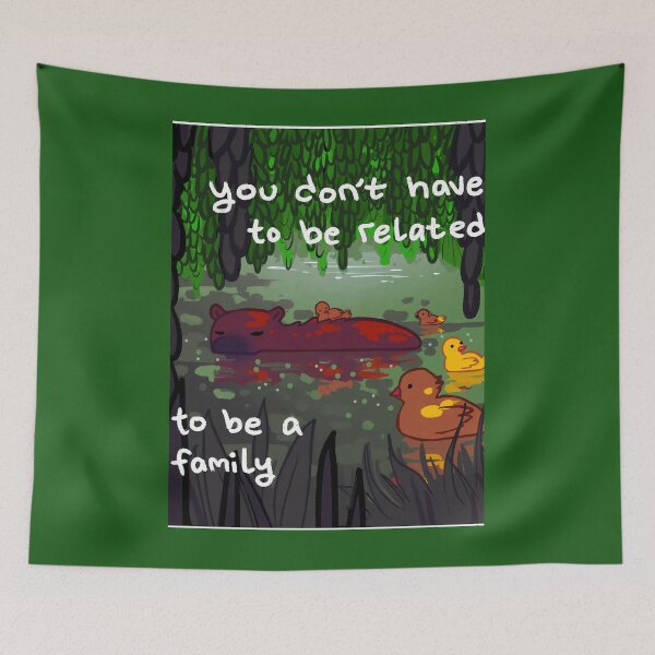 Item preview, Capybara Ducky Family Coasters (Set of 4) 	 designed and sold by smefdkbd10.