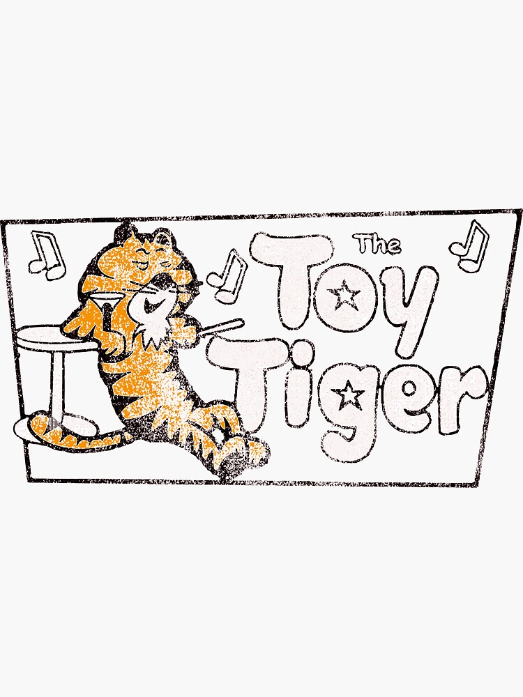 The Toy Tiger - Louisville, KY (Neon Sign) Sticker for Sale by dcollin4444