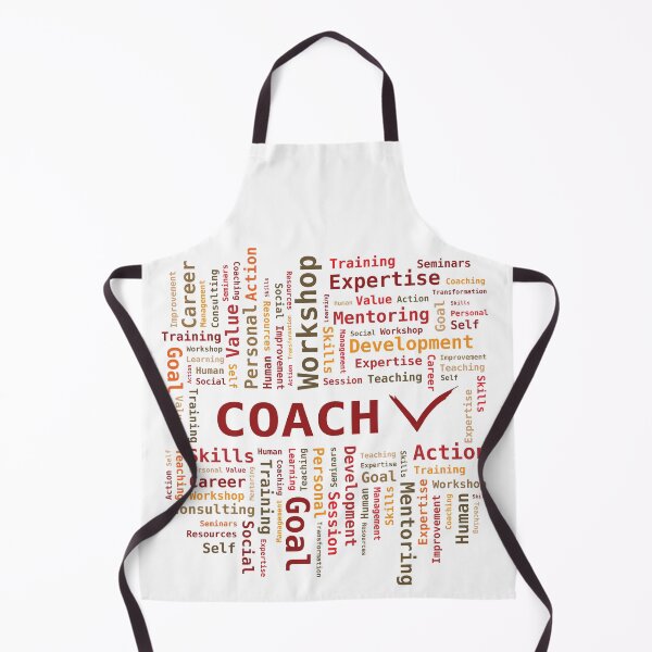Item preview, Word Cloud Coach Skills Expertise in Red Orange Colors designed and sold by InfinityDsigns.