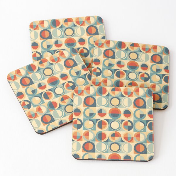 Item preview, 1950s Retro Style Circle Geometric Patterns designed and sold by Master Ivan.