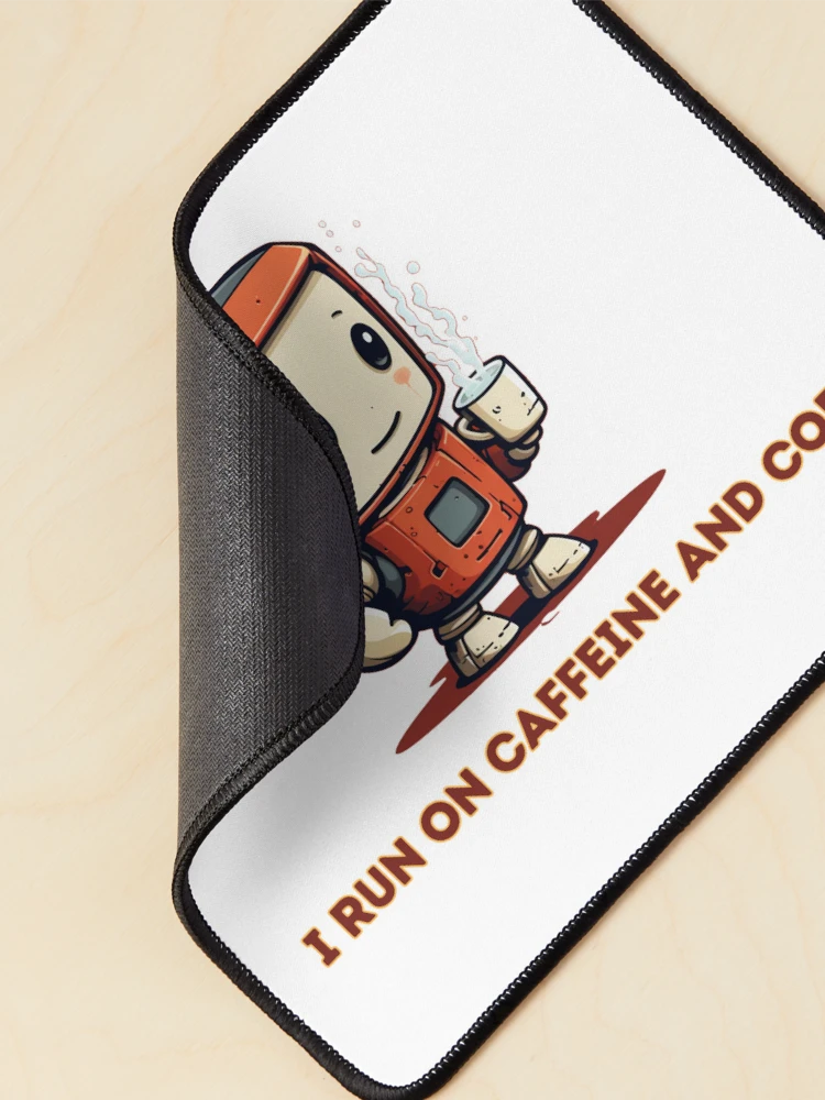 Thumbnail 2 of 5, Mouse Pad, Robot code designed and sold by GeoColl.