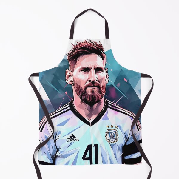 Item preview, Lionel Messi in adidas jersey designed and sold by neerajgenius.
