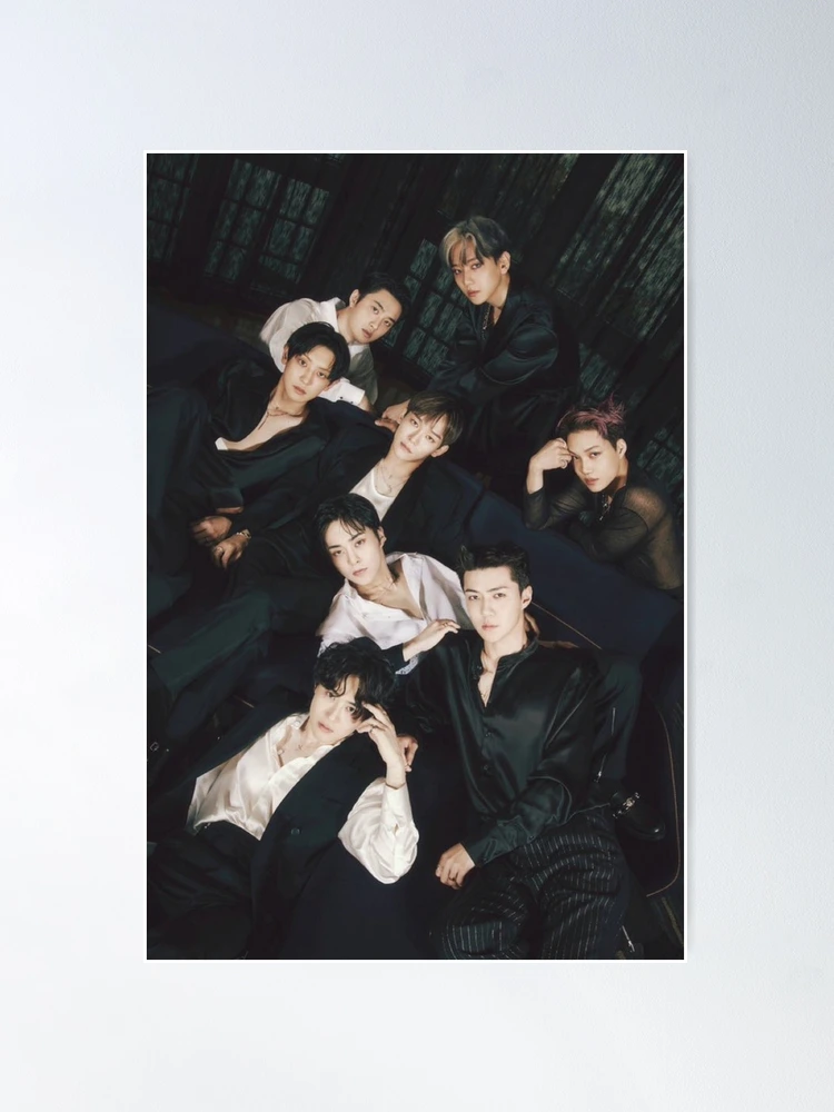 EXO cream soda ot9 kpop boy group poster 