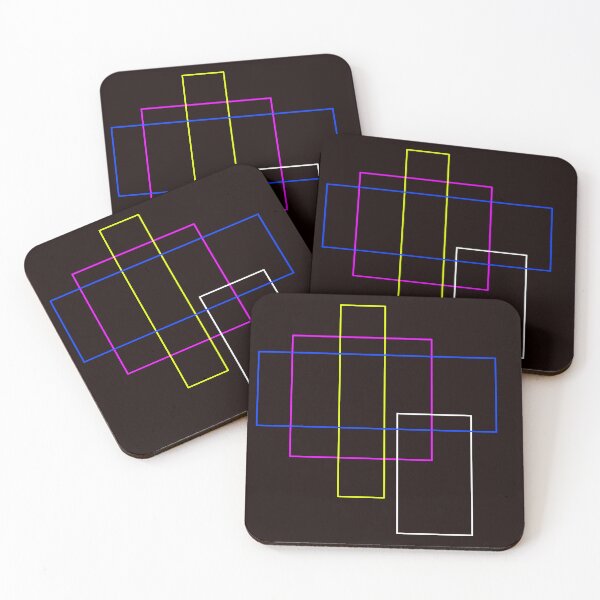 Item preview, Geometric rectangular design designed and sold by Shadyshoo.