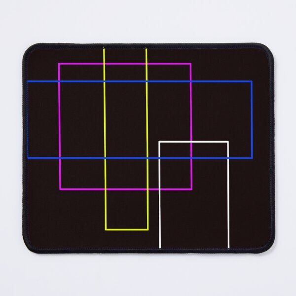 Item preview, Geometric rectangular design designed and sold by Shadyshoo.