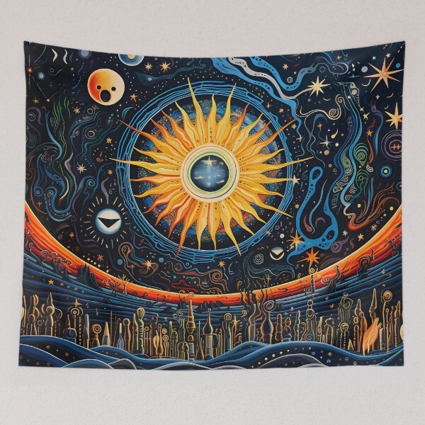 Item preview, Cosmos in Colors VII: A Celestial Mural Merging Galaxies, Stars and Constellations. designed and sold by InsaneLEDP.
