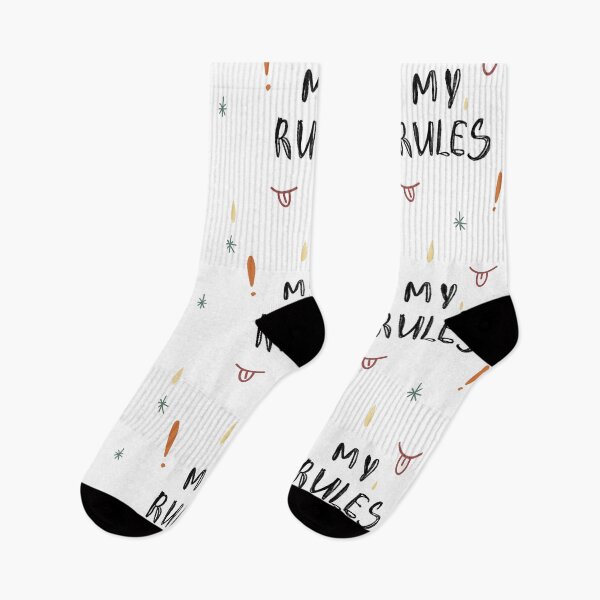 Item preview, My rules motivation phrase simple seamless pattern designed and sold by Yana Mustafina | Boho Soulful Designs.