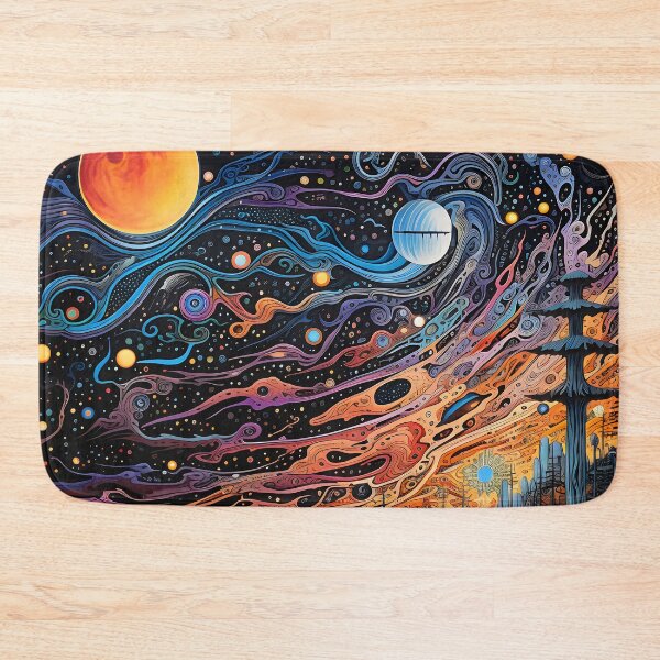 Item preview, Cosmos in Colors VIII: A Celestial Mural Merging Galaxies, Stars and Constellations. designed and sold by InsaneLEDP.