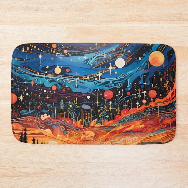 Item preview, Cosmos in Colors IX: A Celestial Mural Merging Galaxies, Stars and Constellations. designed and sold by InsaneLEDP.