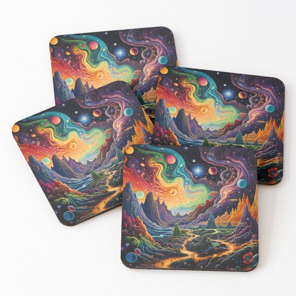 Item preview, Cosmos in Colors X: A Celestial Mural Merging Galaxies, Stars and Constellations. designed and sold by InsaneLEDP.