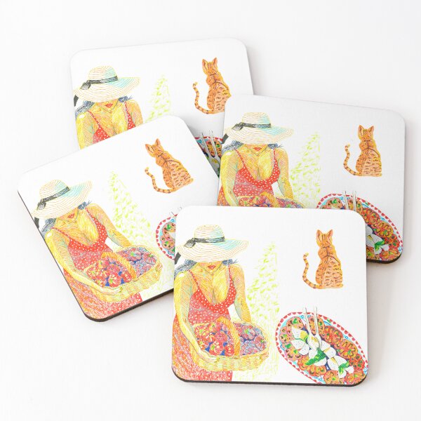 Item preview, Tomato picking and plating designed and sold by Anna Rivet.