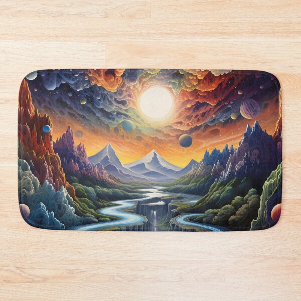Item preview, Cosmos in Colors XI: A Celestial Mural Merging Galaxies, Stars and Constellations. designed and sold by InsaneLEDP.