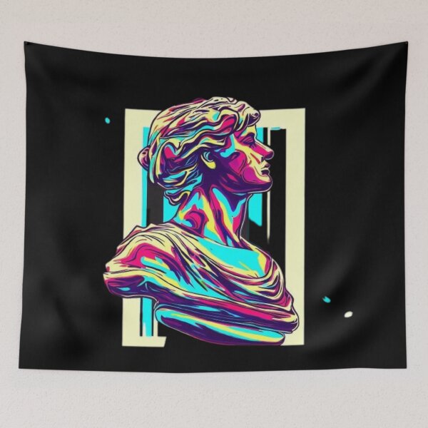 Item preview, Illuminating the Essence: An Illustration of a Marble Statue designed and sold by FashionHomeCo.