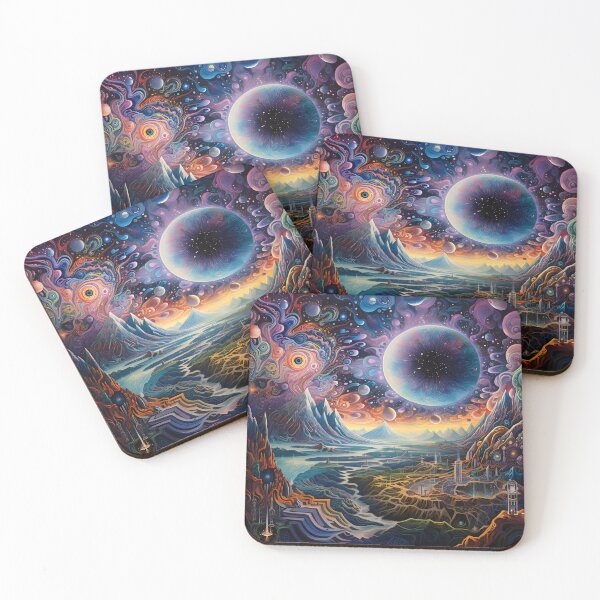 Item preview, Cosmos in Colors XII: A Celestial Mural Merging Galaxies, Stars and Constellations. designed and sold by InsaneLEDP.
