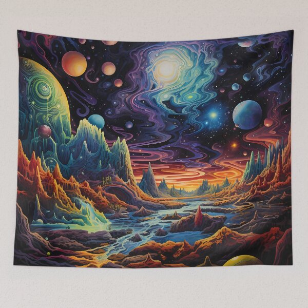 Item preview, Cosmos in Colors XIII: A Celestial Mural Merging Galaxies, Stars and Constellations. designed and sold by InsaneLEDP.