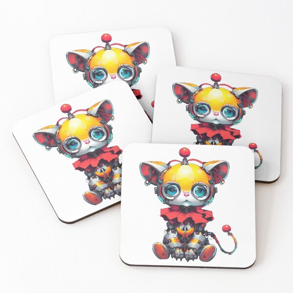 Item preview, Robo-Cat Clown! designed and sold by kukamatsu.