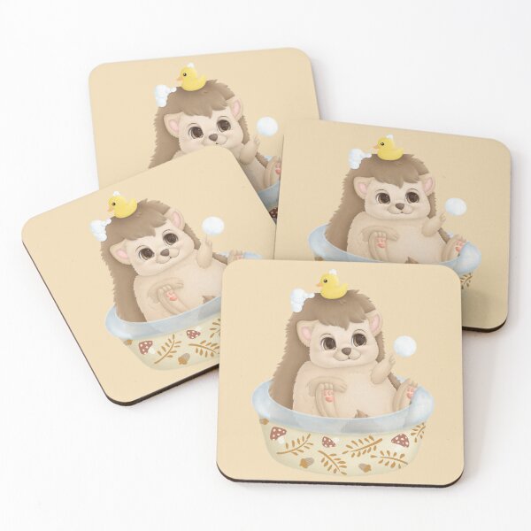 Item preview, Bathing Hedgehog designed and sold by ChezLuetka.