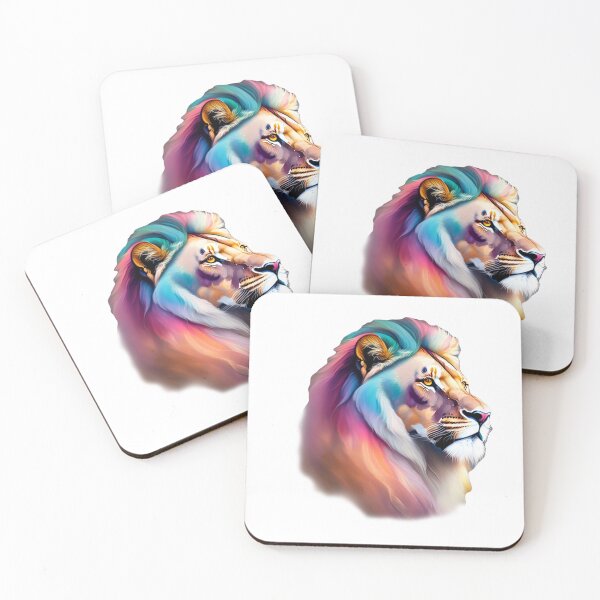 Item preview, Rainbow Pride Lion King designed and sold by Magical-bear.