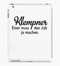 plumber iPad Case/Skin