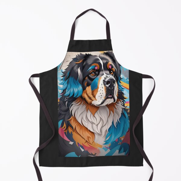 Item preview, Colorful canine dreamscape, Bernese mountaindog designed and sold by DBPauwels.