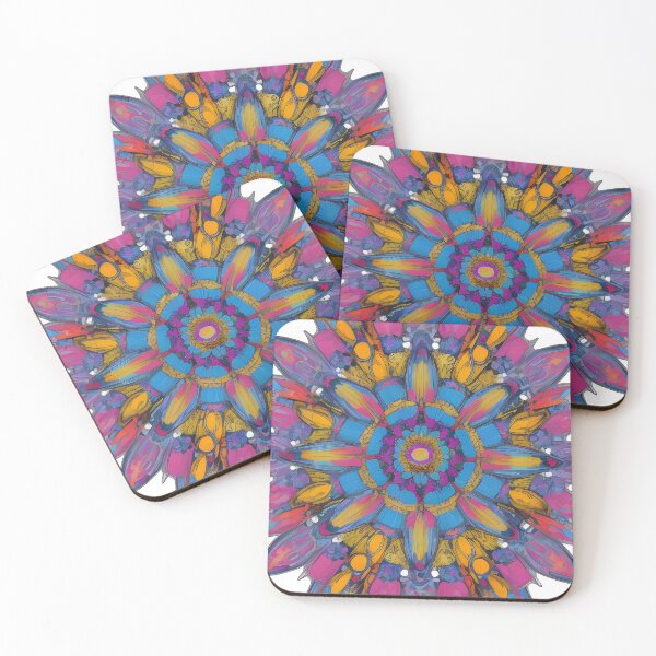 Item preview, Painted Mandala Circle Art 27 by MMA designed and sold by spacemandala.