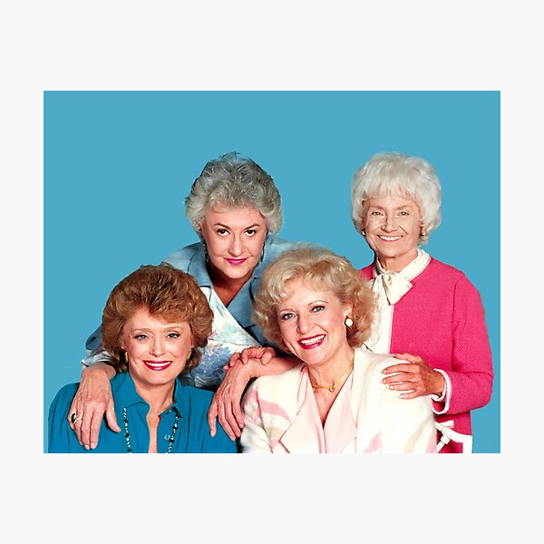 Golden Girls Photographic Print