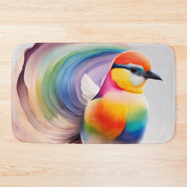 Item preview, Copy of Rainbow Hummingbird on the Treebranch Watercolour Style designed and sold by Magical-bear.